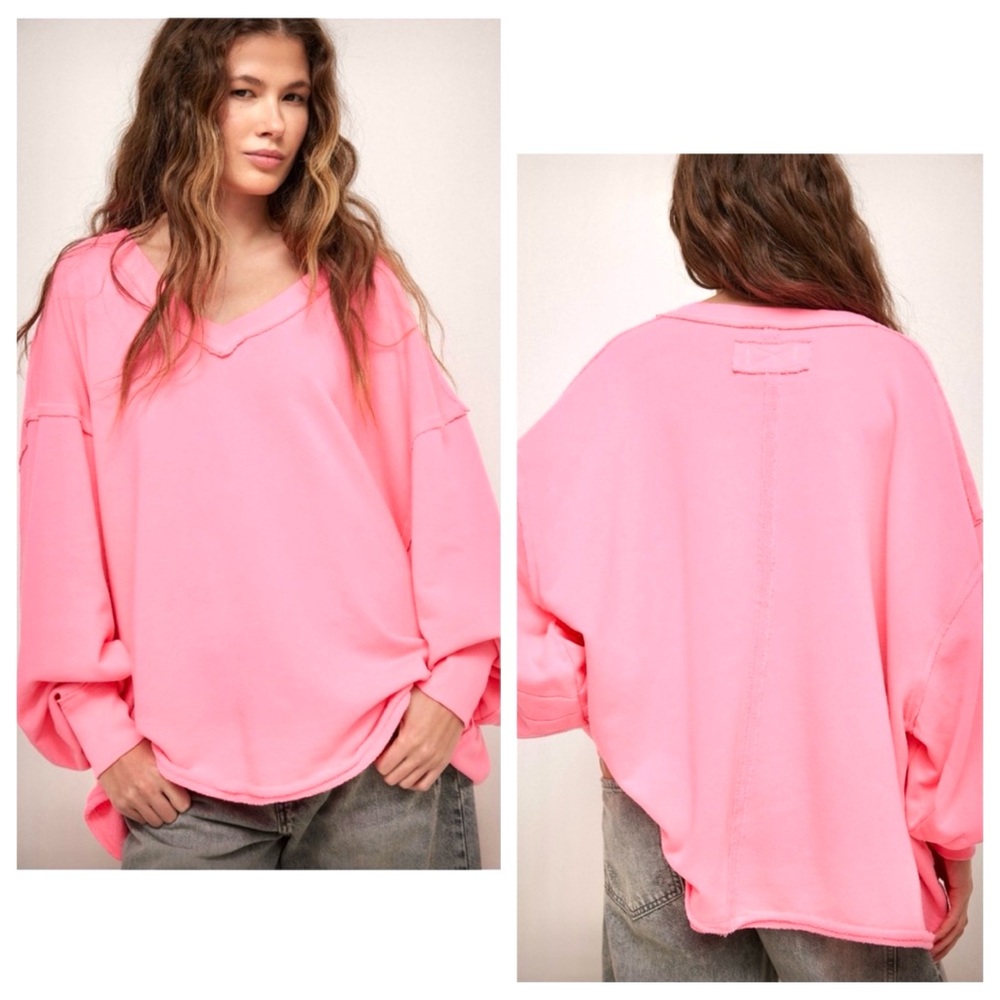 FP Movement by Free People Neon Pink Hoodie - Picture 9 of 9